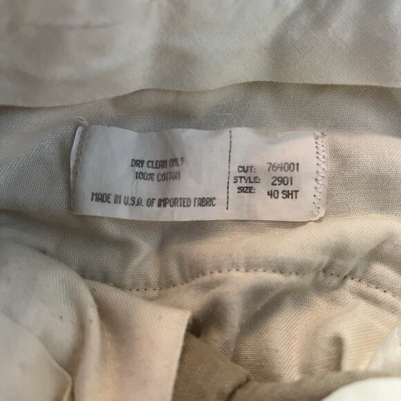 VTG BROOKS BROTHERS CORDUROY PANTS MENS 40 ACTUAL 37” WAIST 30” INSEAM USA MADE - Picture 6 of 12